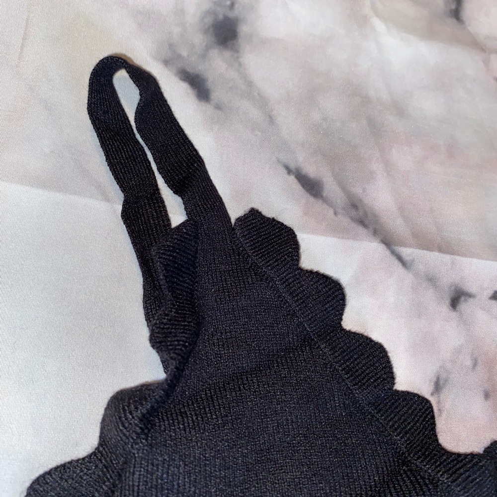 🌺 NEW Unity Plus Scallop Trim Cami Knit Top - Picture 6 of 14